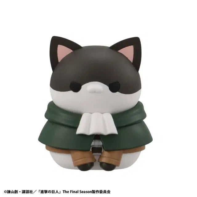 [BUNJANG] Attack on Titan / Shingeki no Kyojin Mega Cat Cat Figure: Levi Ackerman (Sealed) / [미개봉] 진격의 거인/진격거 메가캣/고양이 피규어 : 리바이 아커만