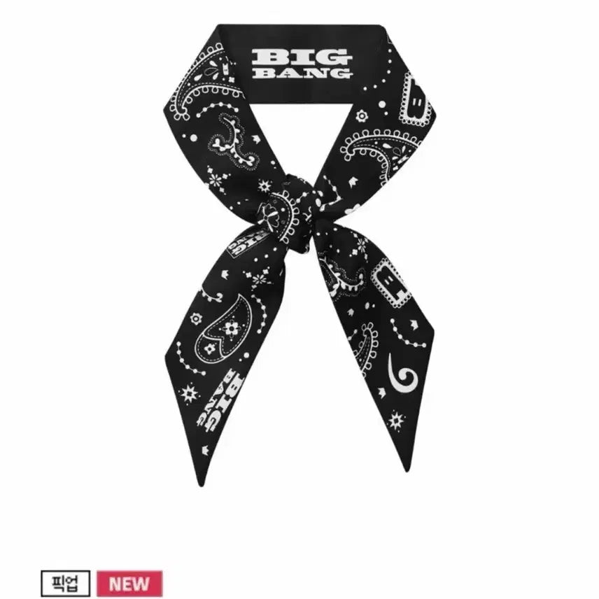 [BUNJANG] BIGBANG 20th Anniversary Twilly Scarf / 빅뱅 20주년 한정 트윌리 스카프 팝니다!