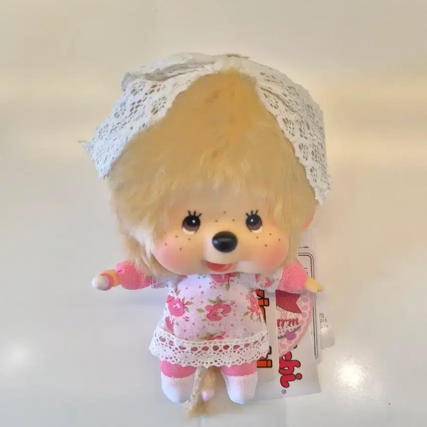 [BUNJANG] Authentic Hong Kong Big Head Monchhichi Keychain / 정품)홍콩 빅헤드 몬치치 키링