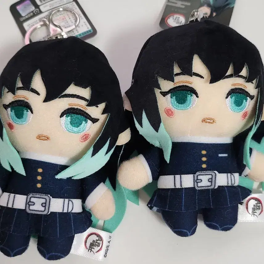 [BUNJANG] Demon Slayer Muichiro Nui Keyring Bundle Set / 귀멸의 칼날 무이치로 누이 키링 일괄 양도