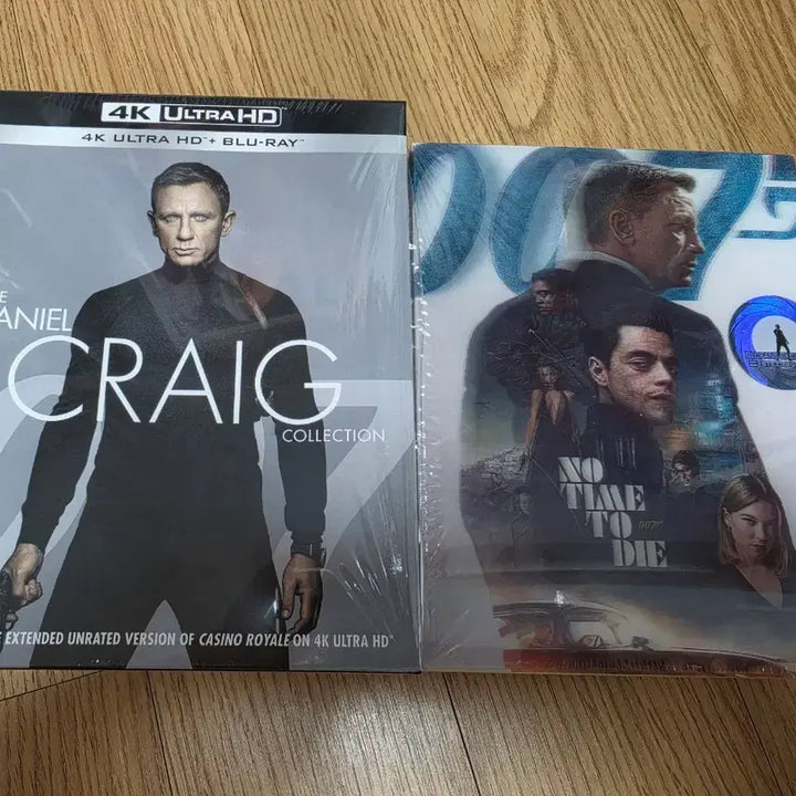 [BUNJANG] James Bond Daniel Craig Collection + No Time To Die Double Lenticular Blu-ray / 007 다니엘 크레이그 컬렉션 + 블루팬 노타임투다이 더블렌티 블루레이