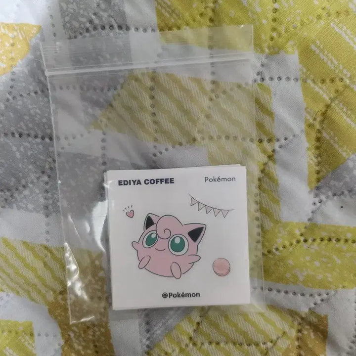 [BUNJANG] Ediya Pokémon Sticker 8 Types Set / 이디야 포켓몬 스티커 8종 set