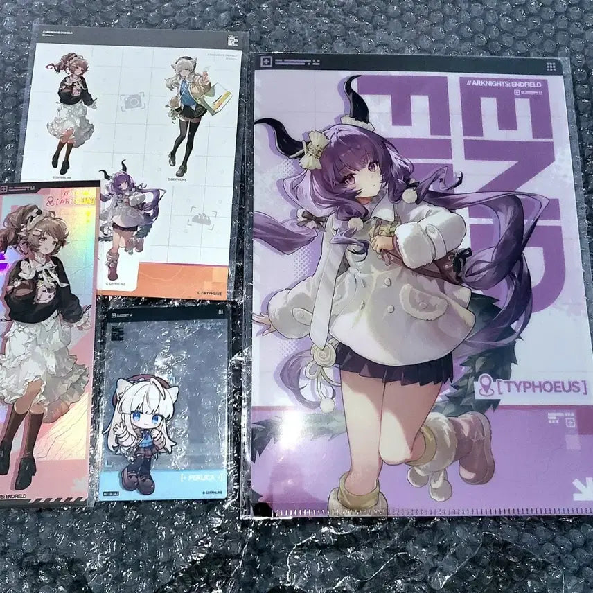 [BUNJANG] Arknights: Endfield Galaxy Store Collaboration Popup Exclusive Set / 명일방주 엔드필드 갤럭시 스토어 콜라보 팝업 특전 모음