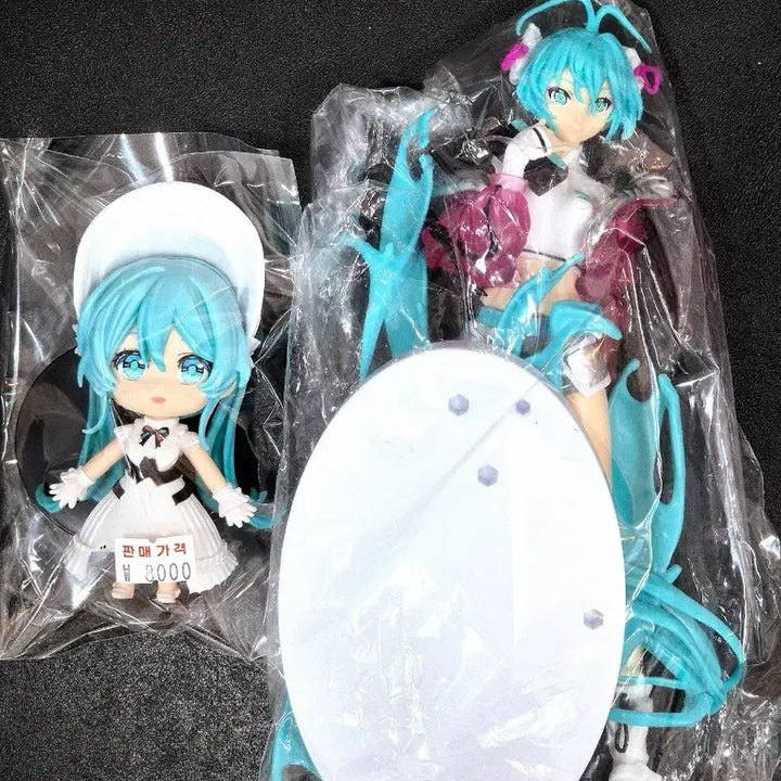 [BUNJANG] Vocaloid Hatsune Miku 2 Figure Set / (처분가) 보컬로이드 하츠네 미쿠 피규어 2종 세트