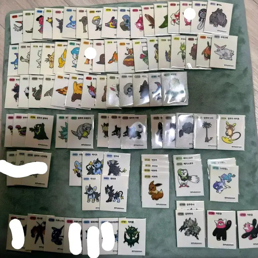 [BUNJANG] Pokemon Stickers / 포켓몬 띠부씰