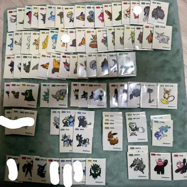 [BUNJANG] Pokemon Stickers / 포켓몬 띠부씰