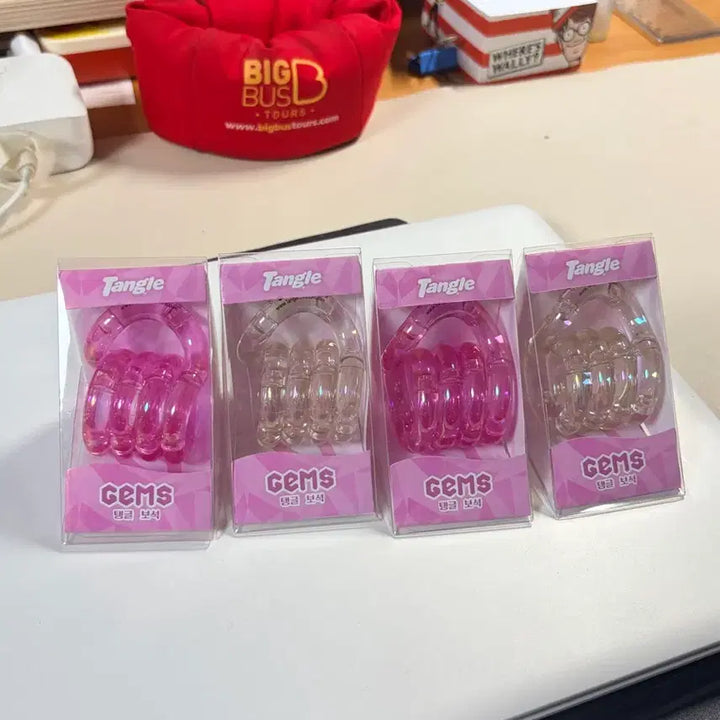 [BUNJANG] Tangle Amber Gem Series Pink Diamond, Crystal / 탱글 잼 보석 시리즈 핑크 다이아몬드, 크리스탈