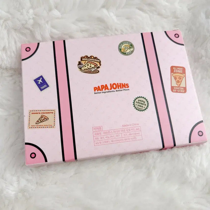 [BUNJANG] IVE Papajohns Passport Sticker A Set Photocard / 파파존스 아이브 포토카드 스티커 여권 A세트