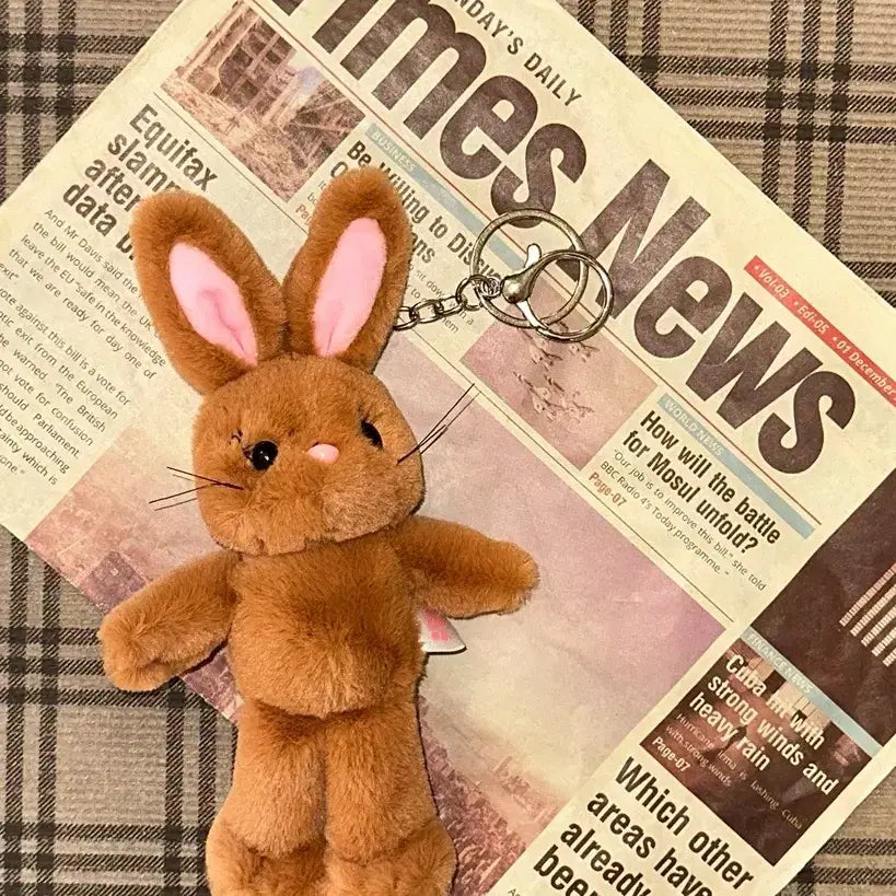 [BUNJANG] Rincomma Tanny Doll Keychain Bunny / (새상품)린콤마 태니 인형키링 키체인 태닝 버니 토끼 tanny