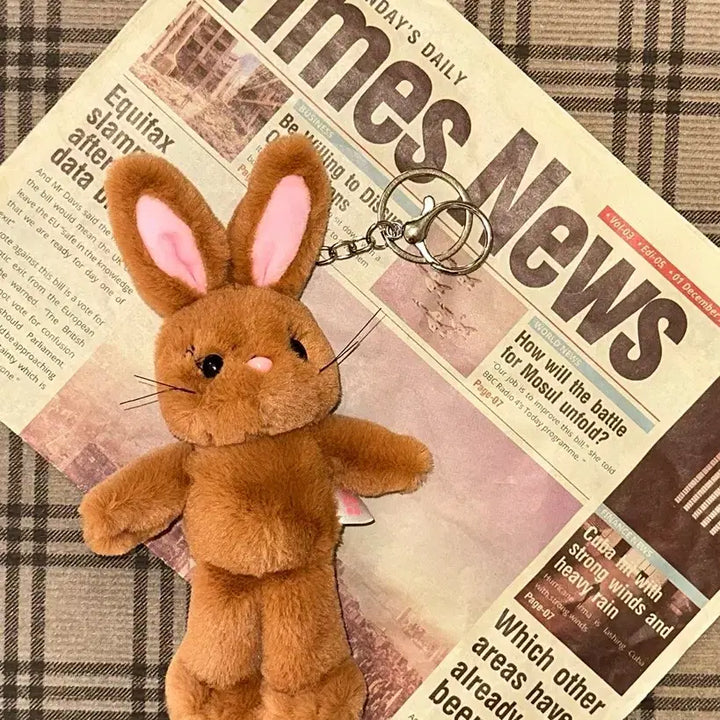 [BUNJANG] Rincomma Tanny Doll Keychain Bunny / (새상품)린콤마 태니 인형키링 키체인 태닝 버니 토끼 tanny