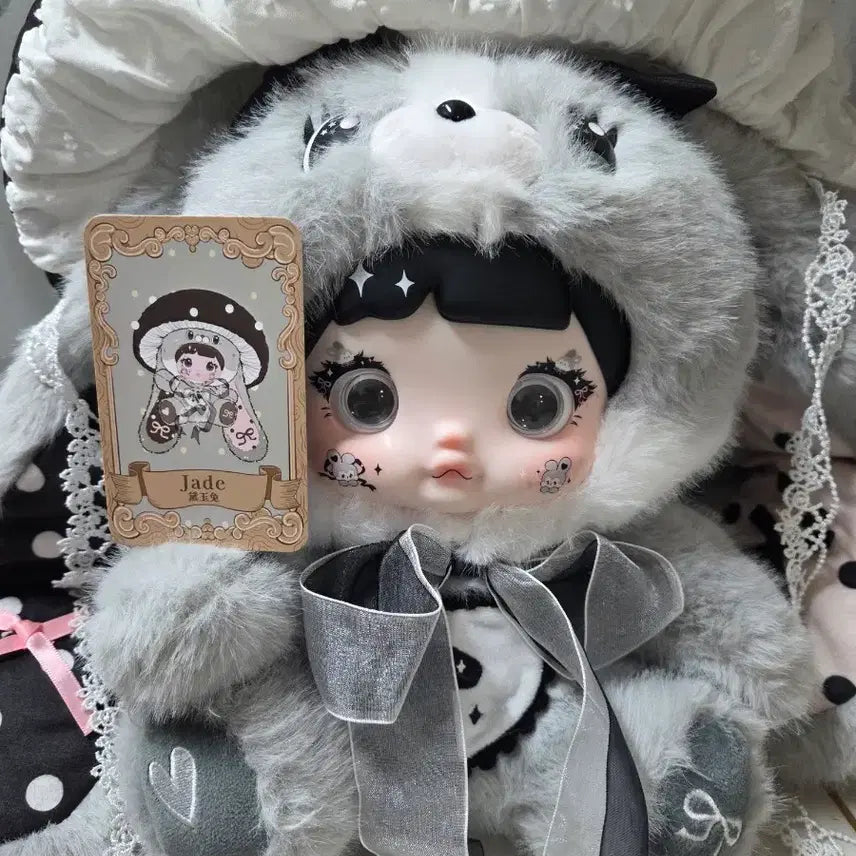 [BUNJANG] Nomiverse Mushroom Black Accessory Pouch / 노미버섯 블랙