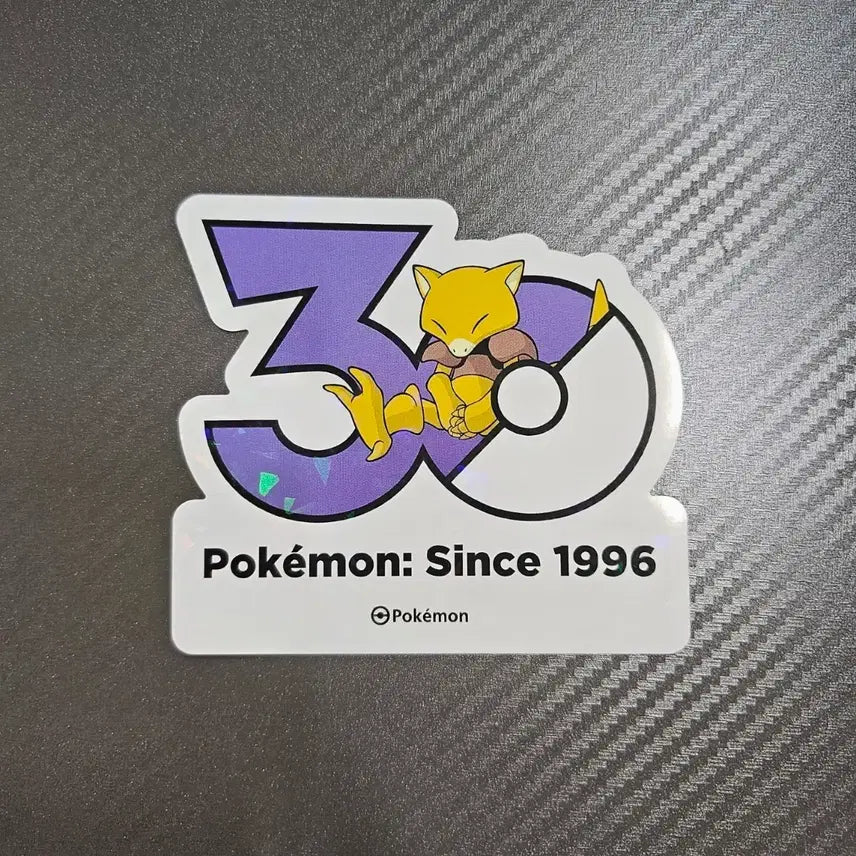 [BUNJANG] Pokemon 30th Anniversary Casey Sticker / 포켓몬스터 30주년 스티커 케이시