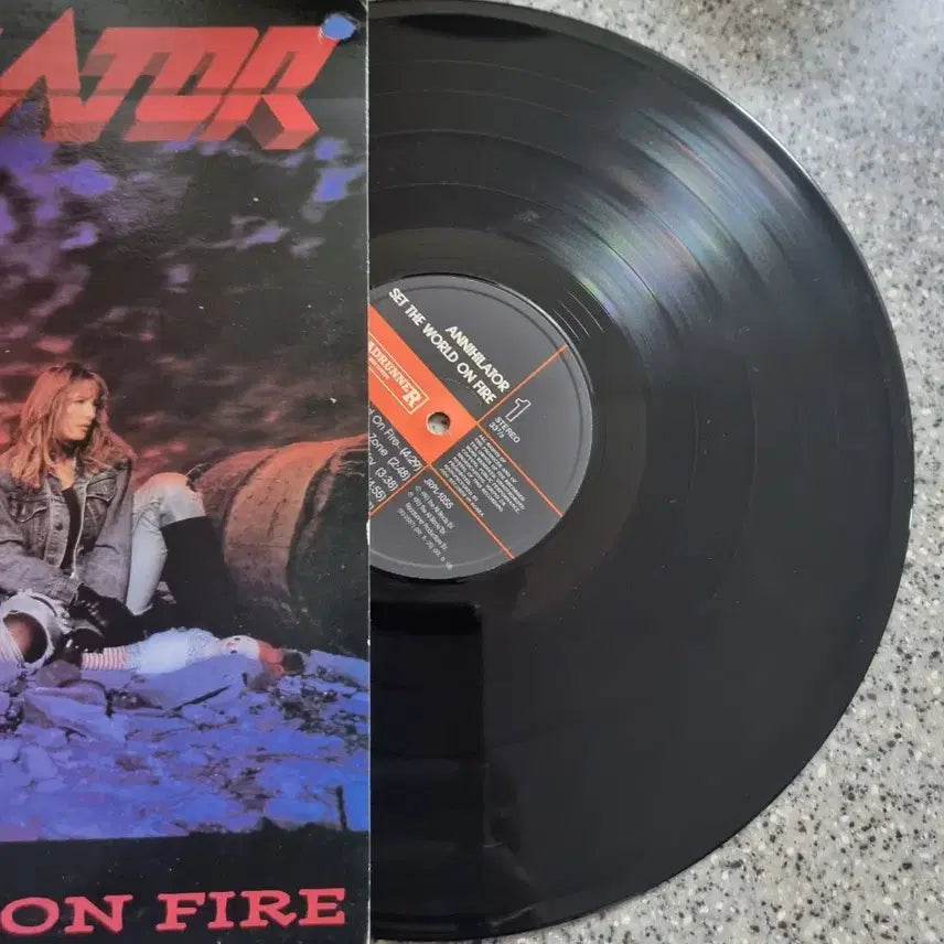 [BUNJANG] Annihilator Set the World on Fire LP / 어나이얼레이터 Annihilator / Set the world on fire [LP]