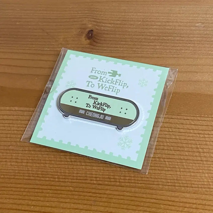 [BUNJANG] Kickflip Cheongju Fancon Badge / 킥플립 청주 팬콘 뱃지 판매 ㅅㅊㅇ 계훈 민제 동화 동현 주왕 케이주 굿즈 포카