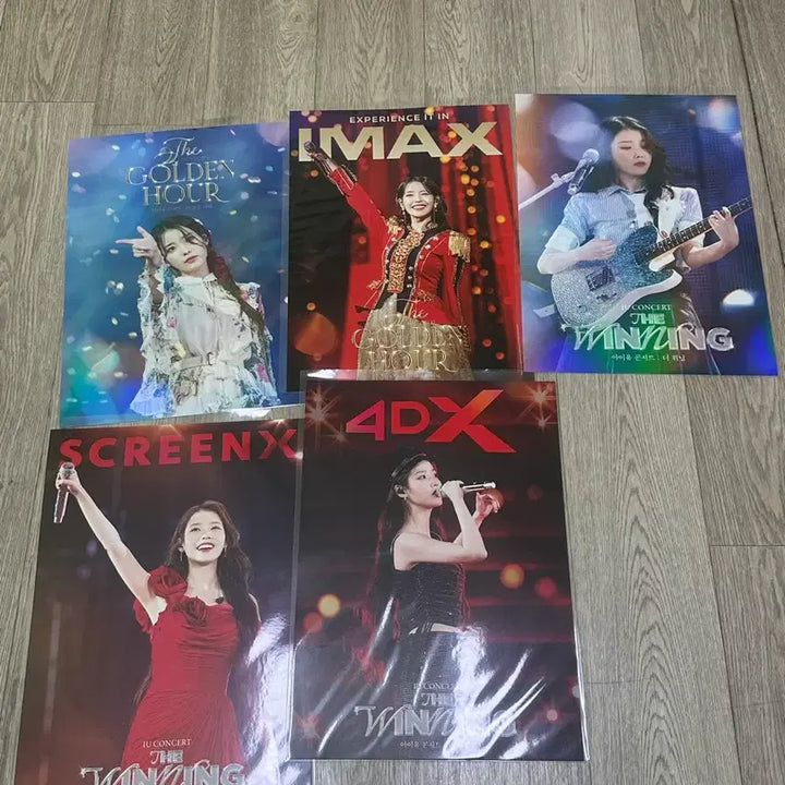 [BUNJANG] IU Concert THE WINNING Poster Set Bundle / [일괄] 아이유 콘서트 THE WINNING 포스터 세트