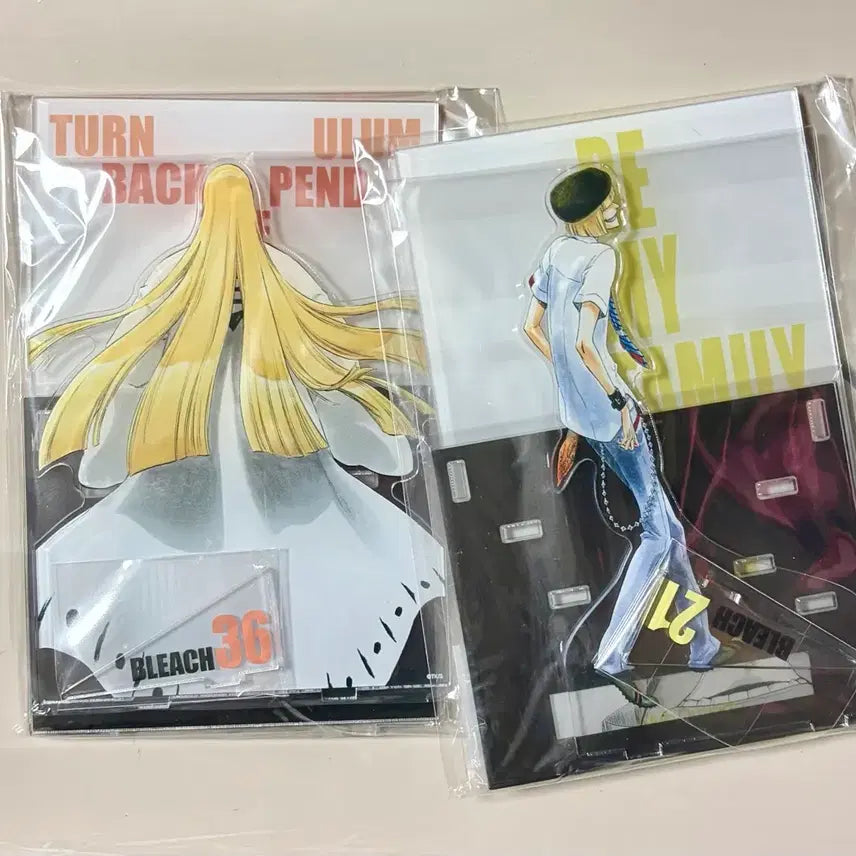 [BUNJANG] Bleach Shinji Hirako Anime Cover Comics Acrylic Stand (Bundle Set) - Unsealed / 일괄) 블리치 히라코 신지 클아싸 북 표지 코믹스 아크릴 스탠드 미개봉