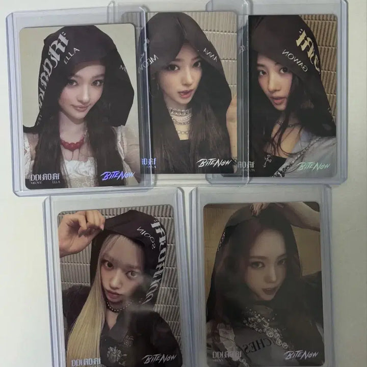 [BUNJANG] Miyau Promo Card 5-Type Set + Base Cards / 미야오 프로모카드 5종 세트 1
