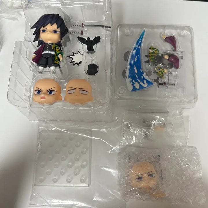 [BUNJANG] Demon Slayer Giyu Nendoroid Face Swap Bundle Set / 귀멸의칼날 기유 넨도로이드 페이스 스왑 일괄판매