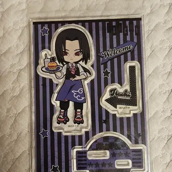 [BUNJANG] Naruto Uchiha Itachi Diner Style Acrylic Stand / 나루토 우치하 이타치 아크릴 스탠드 다이너 SD 다이너풍