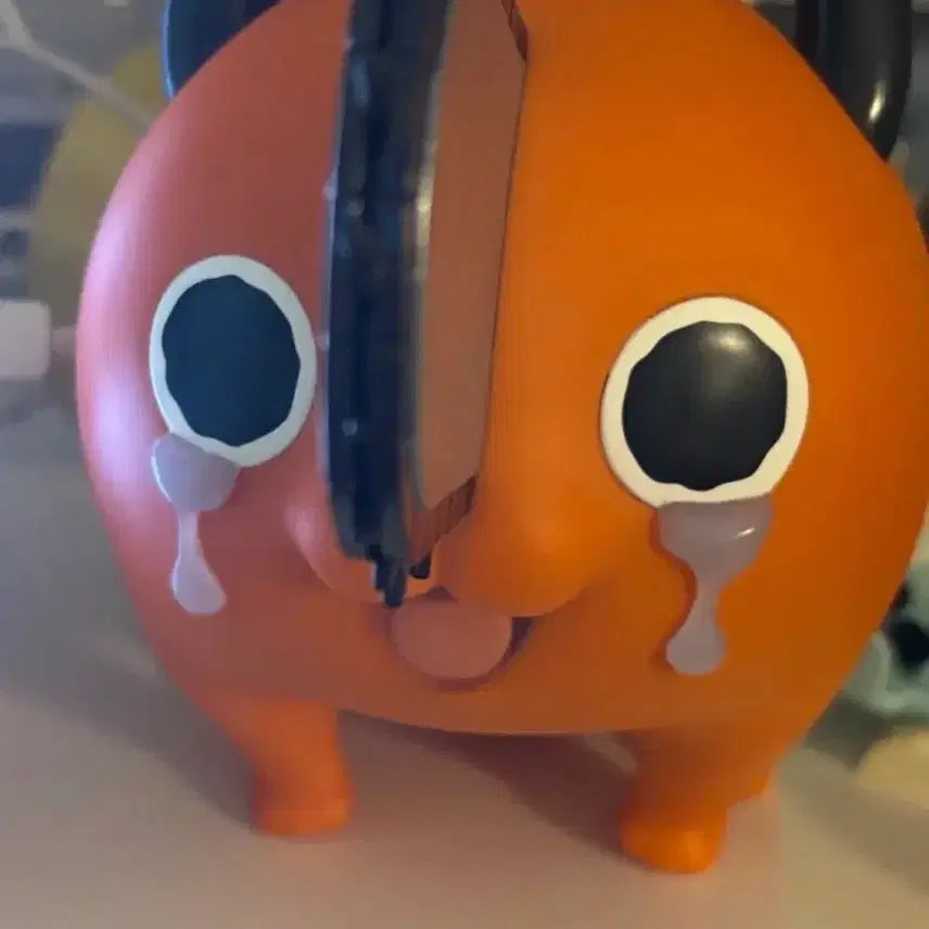 [BUNJANG] Chainsaw Man Pochita Sofubi Figure / 체인소맨 소프비 엉엉슨 포치타 피규어