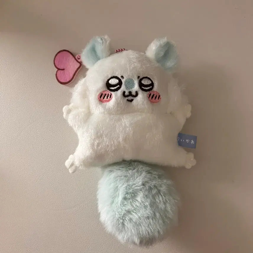 [BUNJANG] Chiikawa Momoonga Flying Mascot Doll Keychain / 먼작귀 치이카와 날아오르는 모몽가 마스코트 인형 키링