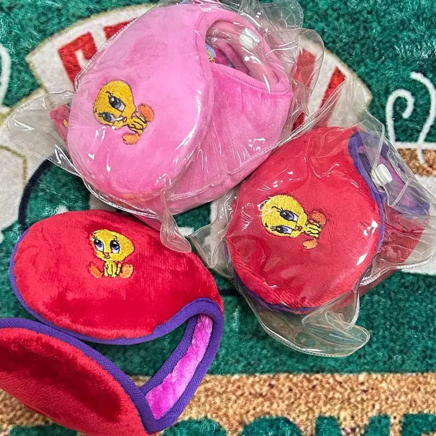 [BUNJANG] Looney Tunes Tweety Earmuffs / 고전문구 루니툰 트위티 귀마개
