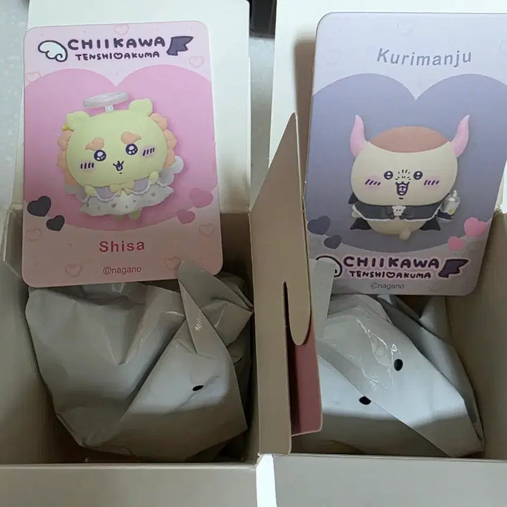 [BUNJANG] Chiikawa Shisa &amp; Kurimanju Figure Bundle Set / 치이카와 천악 피규어 시사, 쿠리만쥬 일괄 판매