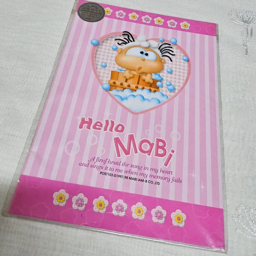 [BUNJANG] Retro Notebook-Style Letter Paper Set / 고전문구 노트형 교환 편선지 편지지 메모 지류 레트로 다꾸 빈티지 캐릭터 레터