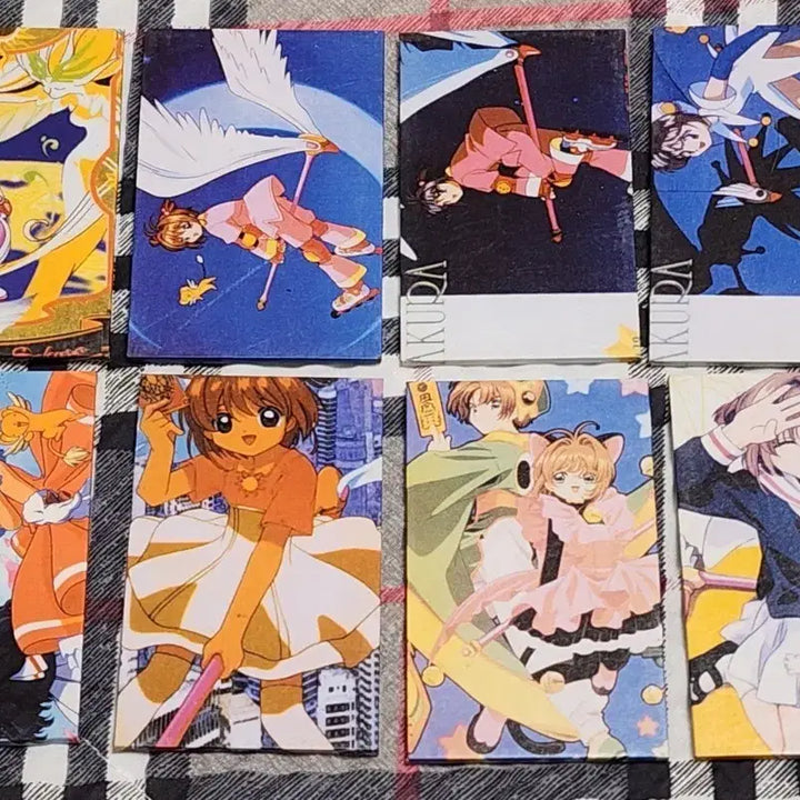 [BUNJANG] Cardcaptor Sakura &amp; Sugar Sugar Rune Coordinate Sticker Set with Mirror / 고전문구 카드캡터체리 거울 코디스티커 슈가슈가룬 미스터케이