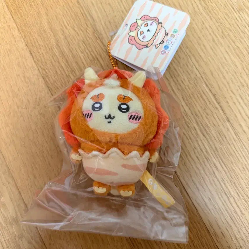 [BUNJANG] Chiikawa Dinosaur Costume Shisa Plush (Sealed) / 미개봉 공룡 시사 치이카와 팝업