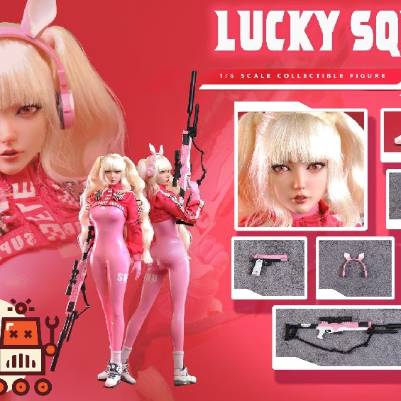 [BUNJANG] Lucky Squad Alice Female Soldier Action Figure / 럭키 스쿼드(Lucky Squad) - 앨리스(Alice)&