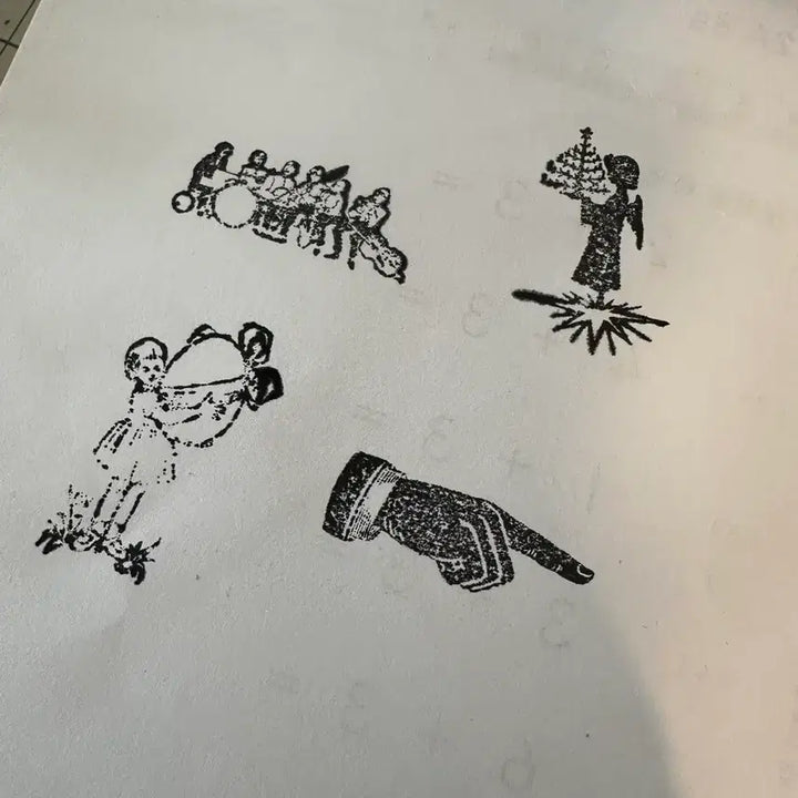 [BUNJANG] Vintage German Metal Printing Blocks / 독일)빈티지 금속 도장