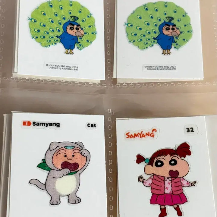 [BUNJANG] Crayon Shin-chan 8-Piece Sticker Set Bundle / 짱구는못말려 띠부씰 8종 일괄