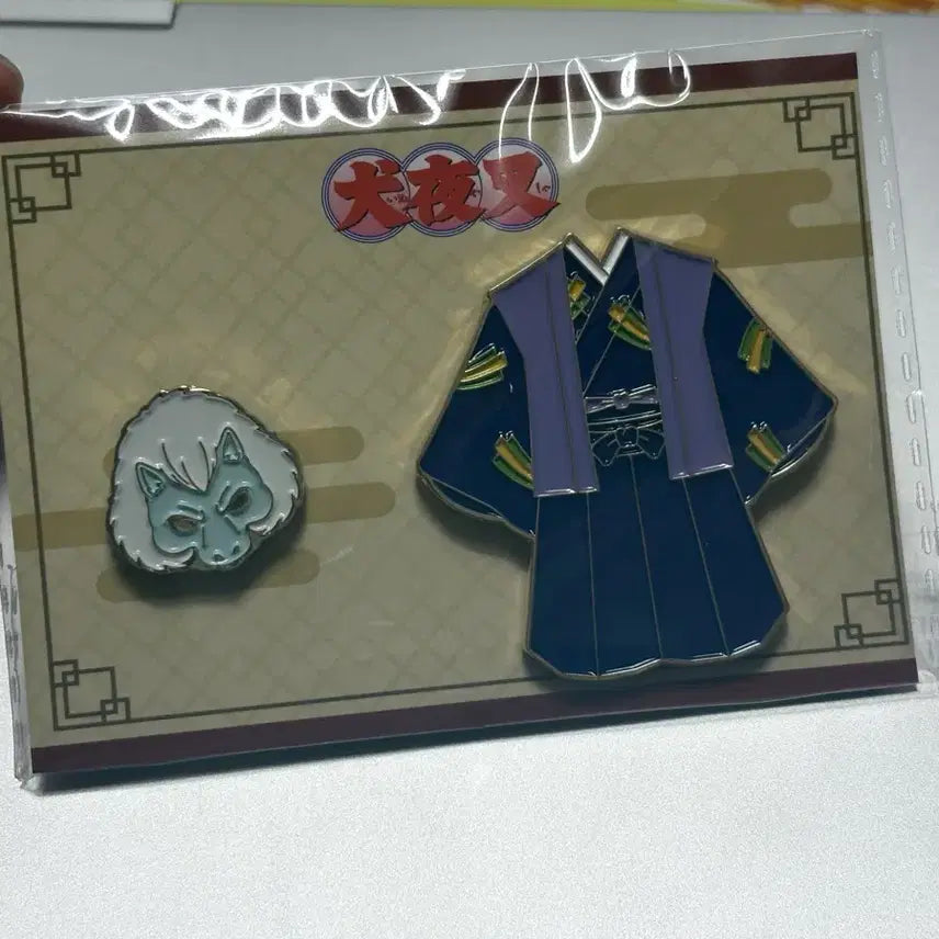 [BUNJANG] Inuyasha Naraku Badge Set (Box Lightly Opened) / 이누야샤 나락 뱃지 세트 (박스 단순 개봉)