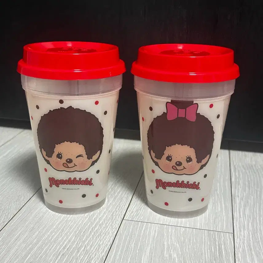 [BUNJANG] Baskin Robbins Monchhichi Reusable Cup Set / 베스킨라빈스 몬치치 리유저블 컵세트