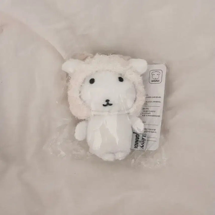 [BUNJANG] Leebby Ganadi Doll Keychain (Wool Hat Version) / 레이비 가나디 인형키링 양 양모자