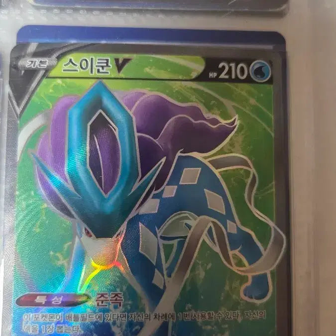 [BUNJANG] SuicuneV &amp; GolurkV SR Cards / 스이쿤V 골루그V SR 각각 5000