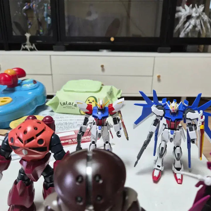 [BUNJANG] Gundam Assembled Model Kit Collection Set (10 Types) / 건담 가조립 10종 정리