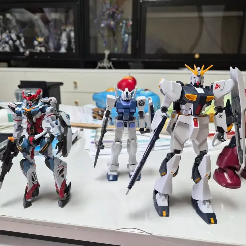 [BUNJANG] Gundam Assembled Model Kit Collection Set (10 Types) / 건담 가조립 10종 정리