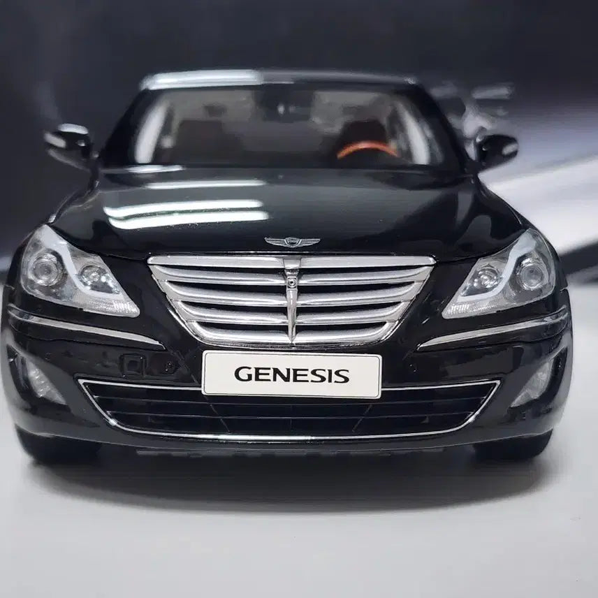 [BUNJANG] Jigmari 1:18 Genesis BH380 F/L Black Diecast Model / 1:18 지그마리 현대 제네시스 BH380 F/L 블랙 다이캐스트