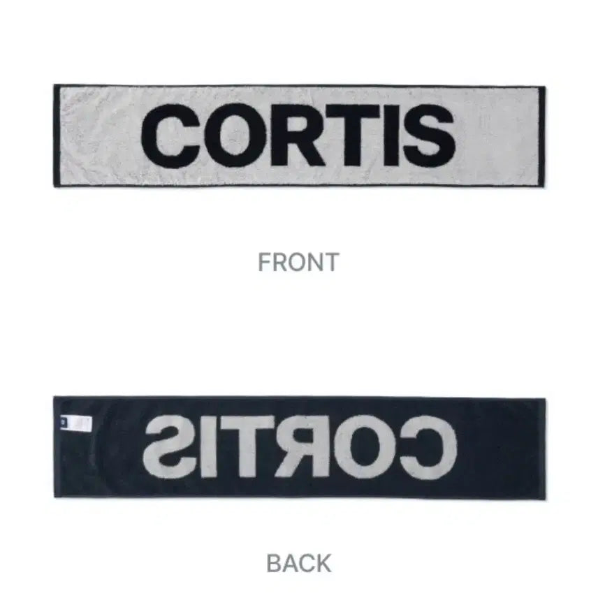 [BUNJANG] Kortiz Tour Slogan Towel (Sealed) / [미개봉] 코르티스 투어 슬로건 타월