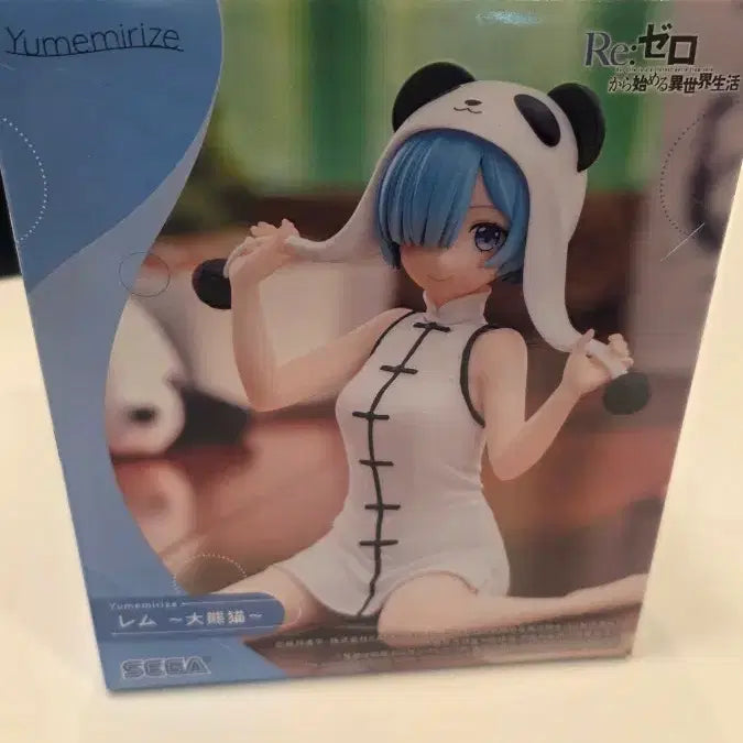 [BUNJANG] Sega Re:Zero Rem Panda Figure / 세가 Re:제로 렘 판다 피규어