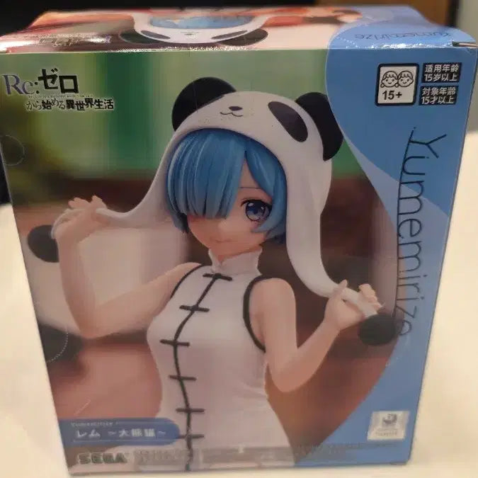 [BUNJANG] Sega Re:Zero Rem Panda Figure / 세가 Re:제로 렘 판다 피규어