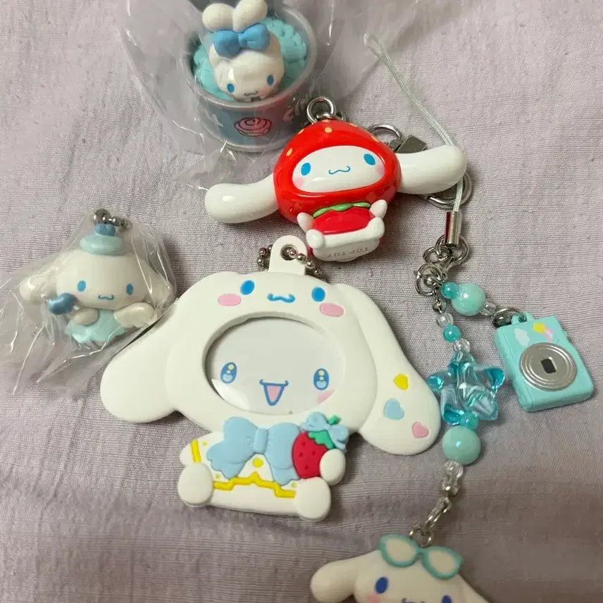 [BUNJANG] Sanrio Cinnamoroll Chibitomo Gacha Figures Bundle Set / 산리오 시나모롤 가챠 치비토모 일괄 양도