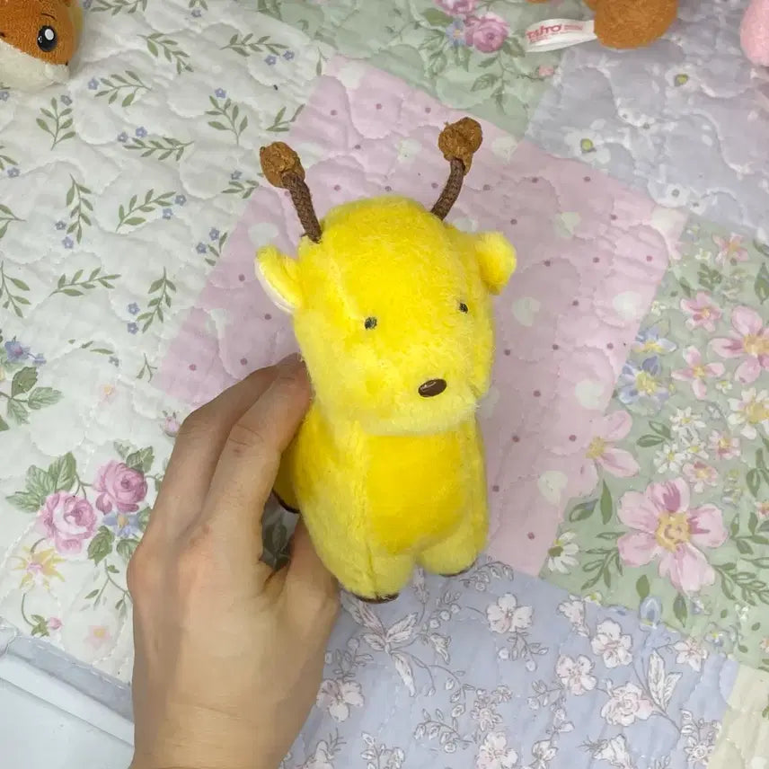 [BUNJANG] Vintage Giraffe Plush Toy / 고전 빈티지 기린 인형