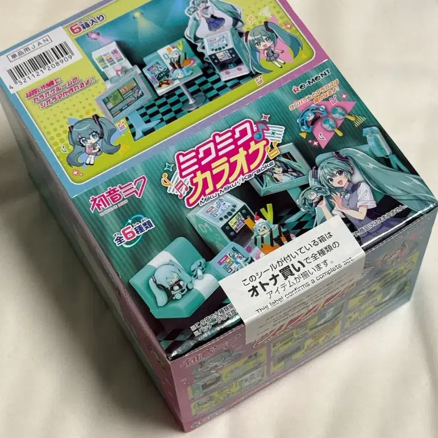 [BUNJANG] Hatsune Miku Karaoke Re-Ment Full Box / (새상품) 미쿠 가라오케 노래방 리멘트 풀박