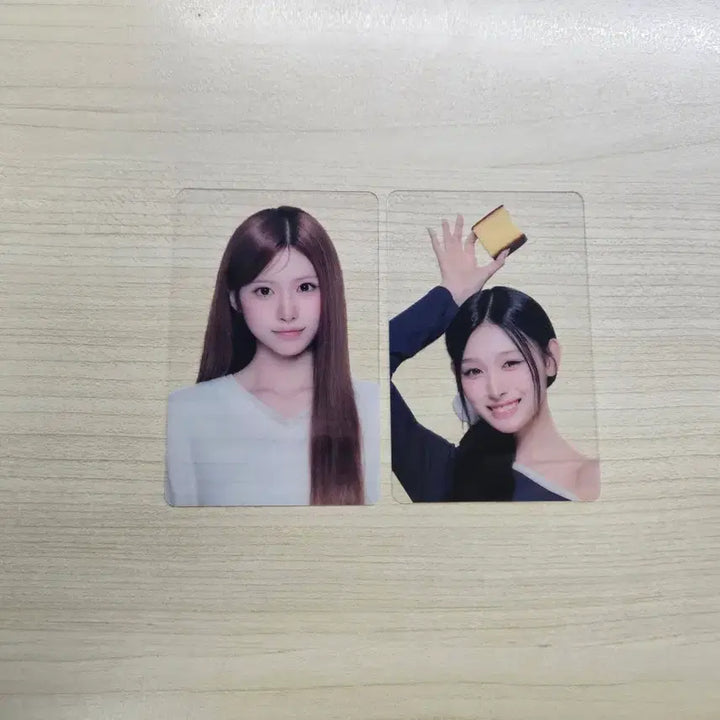 [BUNJANG] Cu Resine Bread JENA Minami Photocard / cu 리센느빵 투명 포카