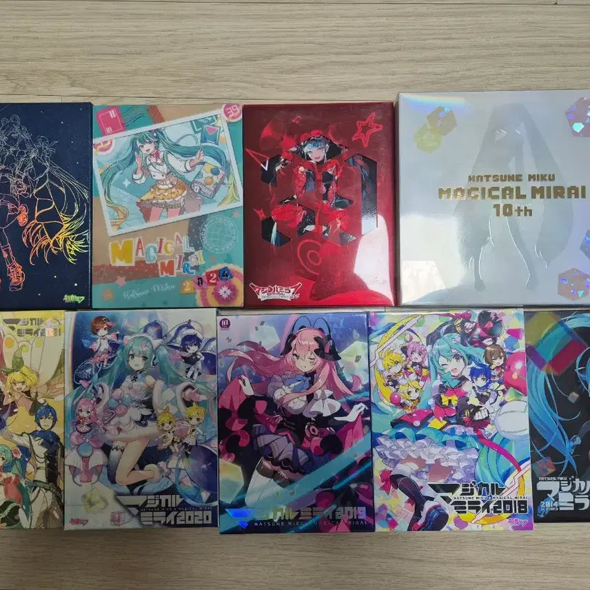 [BUNJANG] Hatsune Miku Magical Mirai Blu-ray &amp; DVD Bundle Set / 하츠네 미쿠 매지컬 미라이 블루레이 및 DVD 일괄판매