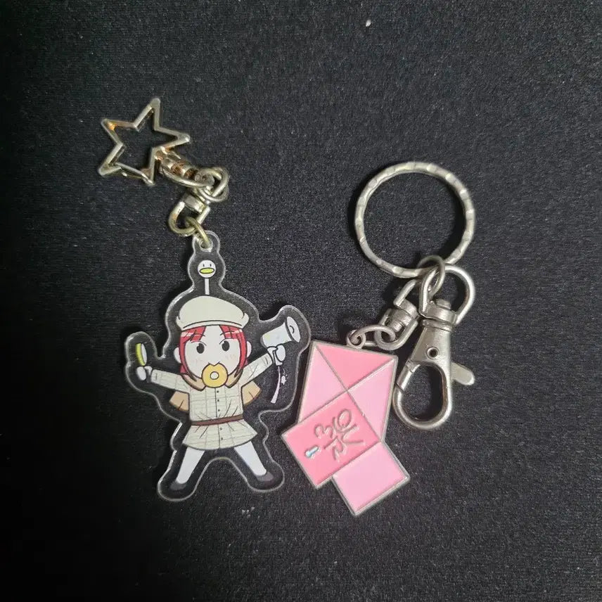 [BUNJANG] QWER Pop-up Logo Keyring &amp; Siyeon Custom Keyring / qwer 팝업중독 로고 키링, 시연 키링