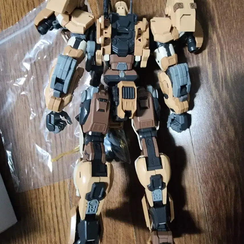 [BUNJANG] Blue Whale Rings Desert Version Gunpla Assembly / 블루웨일 링스  사막 버전.  건프라 가조 조립